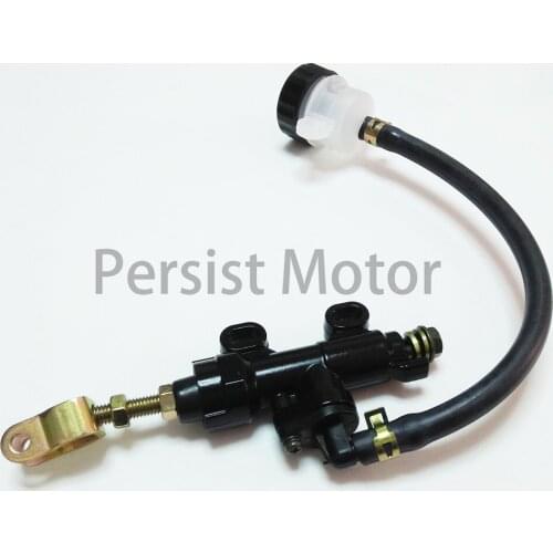 LMoDri Motorcycle Rear Foot Hydraulic Brake Pump For Suzuki Kawasaki Honda Yamaha Refit Rear Brake Master Cylinder Pump