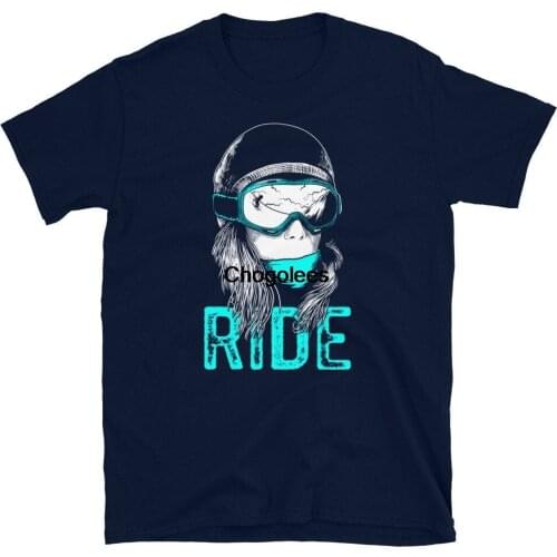 Ride Extreme Winter Sports Skier Unisex T Shirt