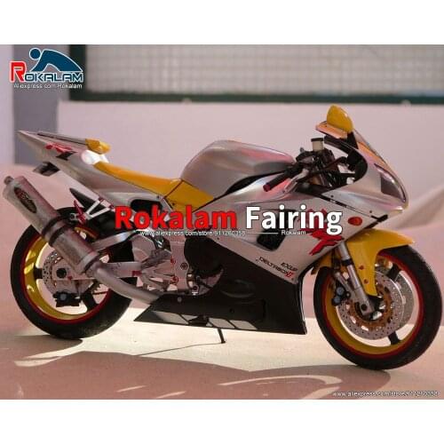 Motorbike Bodywork For Yamaha YZF1000 R1 1998 1999 Yellow Silver Black Aftermarket Motorcycle Fairing Kit (Injection Molding)