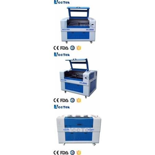 Cnc laser engraving machine 6090 cnc laser module AKJ6090 Singapore lens and mirrors