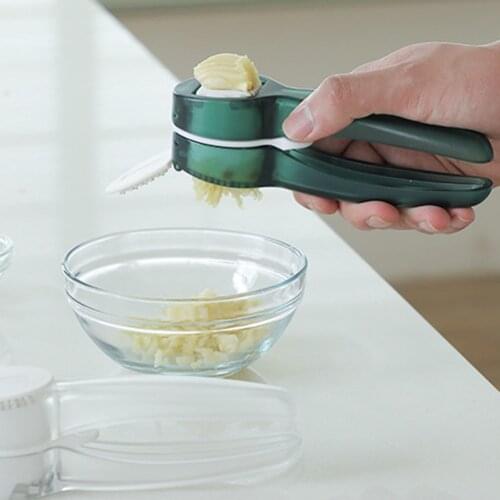 Multifunctional Garlic Cutter Stainless Steel Ginger Garlic Press Crusher