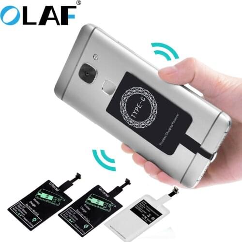 OLAF Wireless Charger Universal Qi Wireless Charger Adapter Receiver module For iPhone X 6 7 8 Plus Samsung S7 S8 edge Note 8