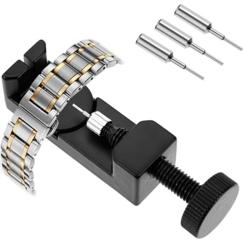 Metal Watch Band Strap Link Pin Remover Repair Tool Kit for Watchmakers with Pack of 3 Extra Pins Watch Sizing Tool