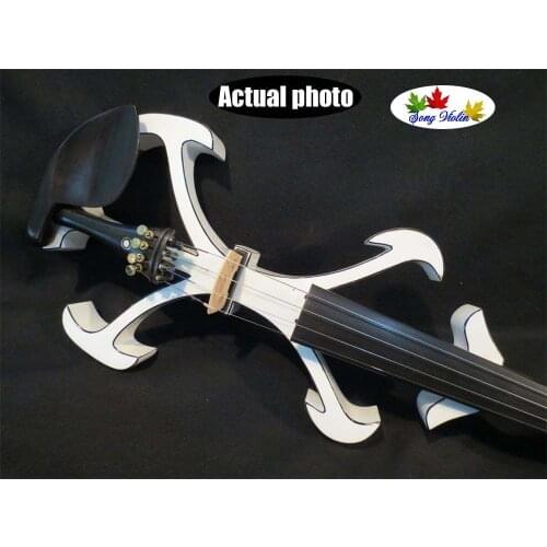 NEW model crazy - 2 SONG art streamline 4/4 electric violin,solid wood #10146