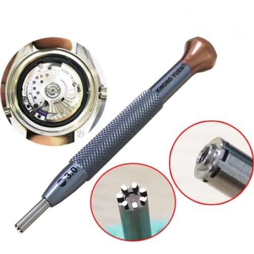 10pcs of Flat Stainless Steel Watch Screwdriver Set with 20pcs Spare Tips and Stand for Watch Repair