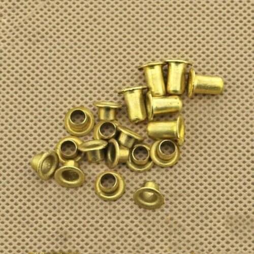 50PCS-M3.2/3.5 GB876 Hollow Copper Rivets / Rivet/Copper Chicken Rivets