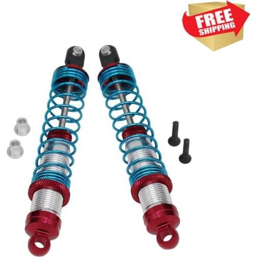 RC Radio control car Xspede Traxs Slash 2WD 4x4 rear shock absorber 100mm 1 pair option upgrade parts