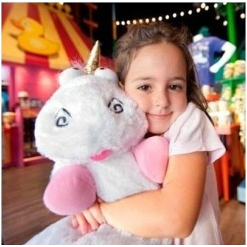 SELLWORLDER 2017 Big Size 56cm & 40cm Unicorn Movie Plush Toy 22" Stuffed Animals & Plush Toys for Girls