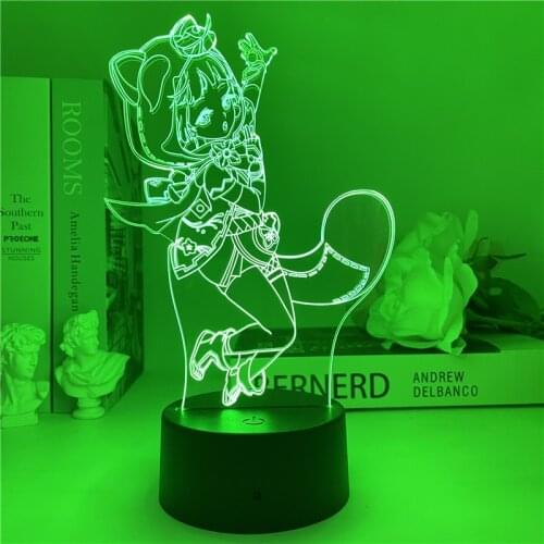 Genshin Impact Sayu Night Light led acrylic creative gift children bedroom dormitory decoration bedside sleeping lamp