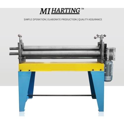 W11G-2*1000 hvac electric round duct rolling machine