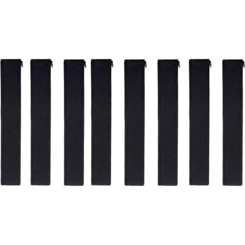 8Pcs Cable Management Sleeves Cord Wire Protector Adjustable Cable WireSystem with Zippers Home and Office Cord Organize