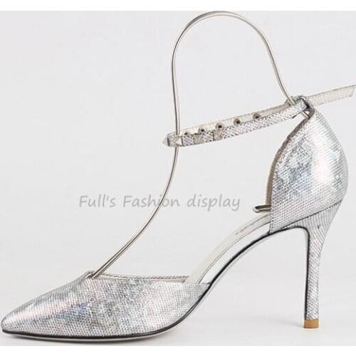 Hot sale fashion simple adjustable Stainless steel Expanding Shoe showcase stand shoe bracket shoe tree display stand rack 20pcs