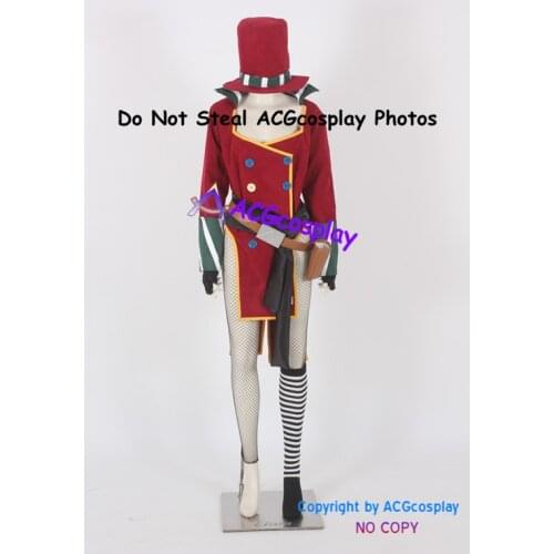 Mad Moxxi Cosplay Costume Suede fabric made include hat belt stockings acgcosplay costume