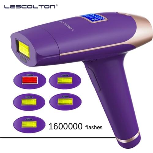 Lescolton 2IN1 IPL Epilator Hair Removal LCD Display Photoepilator T009X Professional Laser Permanent Facial Bikini Trimmer