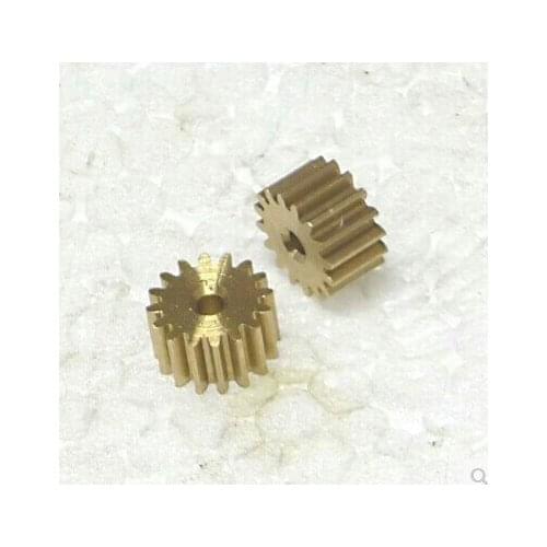 Wholesale Metal gear 12 tooth 0.5 mould copper gear hole 2mm/3mm DIY model toy accessories Free shipping