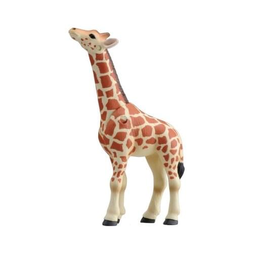 Simulation Of Wild Animal Model Joint Movable Giraffe Boy Toy Unisex Animals Plastic 2021