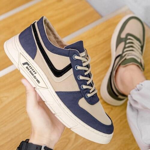 Mens Shoes New Style Mens Casual Shoes Fashion Breathable Ice Silk Umbrella Cloth Board Shoes Korean Version Sports Shoes