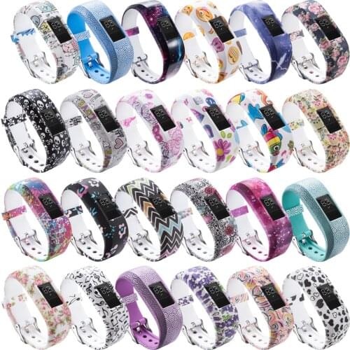 Soft Wrist Band for Garmin Vivofit JR/ VivoFit JR 2/Vivofit 3 Smart Band Replacement Strap Bracelet Vivofit JR Band Holder Case