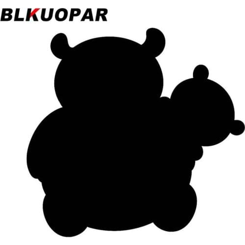 BLKUOPAR for Bear Family Parents and Children Car Stickers Sunscreen Scratch-Proof Decal Graffiti Windows Helmet Decor Car Goods