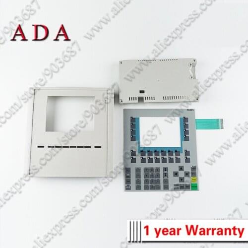 Plastic Shell Housing Case Cover for 6AV6542-0BB15-0AX0 6AV6 542-0BB15-0AX0 OP170B Front and Back Cases Covers + Membrane Keypad