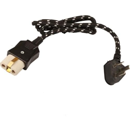 10A-15A 3-pin Male Plug 2-hole Mother Connector Electric Cooker Power Cord 3*0.75 mm2 Power Line for Electric Pan