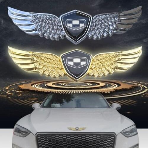 Car Hood Styling Stickers for Geely Emblem Emgrand EC7 EC8 X7 7 GE GT EV8 EX7 Vision CK GE MK Bl King Kong Gx7 Auto Body Decals