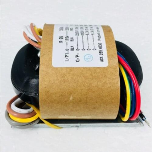 1PC 35W Sec Voltage 220V x2 + 6.3V x2 R-Core Transformer for TUBE preamp DAC amp diy