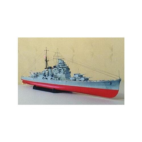 World War II Japanese Kongo class Battlecruiser diamond class ship No. 3D Kaohsiung paper model DIY