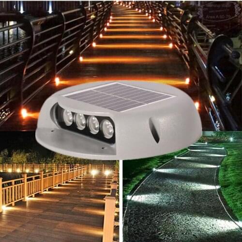 Deck Outdoor Solar Recessed Lights Stair Led Light Step Underground Lamp Stair Led Light Step Ground Lights Solar Driveway Light