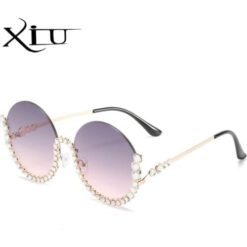 XIU Women's Sunglasses Round