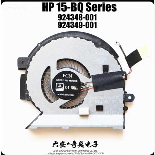 Laptop Cpu Fan For HP x360 15-BQ 15M-BQ021DX 15-BQ075nr 15-BQ007ur Cpu Cooling Fan 924328-001