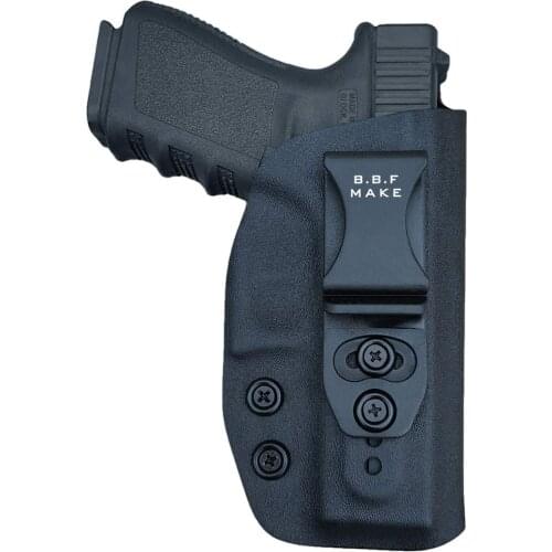 BBF Make IWB KYDEX Holster Glock 19 19X 23 25 32 Cz P10 Gun Holsters Waistband Carry Concealed Holster Glock 19 Pistol Case