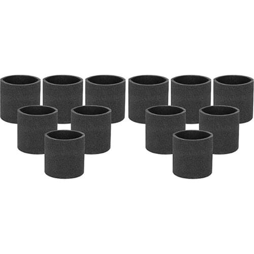 EAS-12Pack 90585 Foam Sleeve VF2001 Foam Filter For Shop-Vac Vacmaster & Genie Shop Wet Dry Vacuum Cleaner