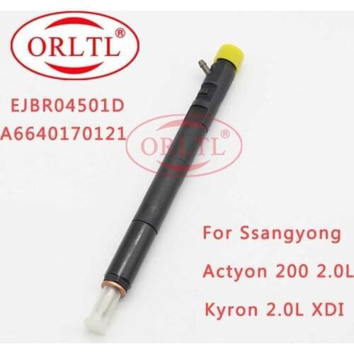 Common Rail Injector Kyron EJBR04501D Diesel Nozzle Sprayer A6640170121 For Actyon D20DT Engine Ssangyong Pump