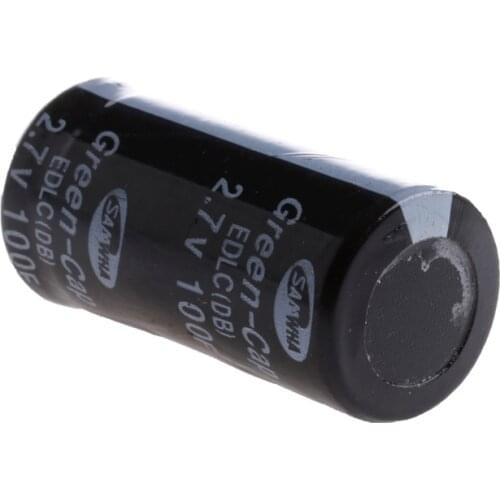 2Pcs Super Capacitor 2.7V 100F Ultra Capacitor Farad New