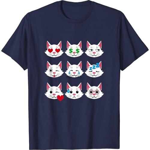 Cat faces - Cat emotions T-Shirt
