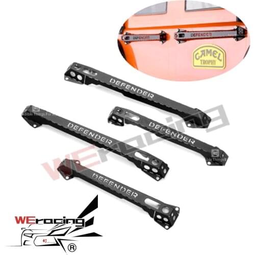 Metal Door Handles for 1/10 TRX-4 TRX4 D90 D110 RC Crawler Car For Rover Defender RC Stainless Steel Door Handle