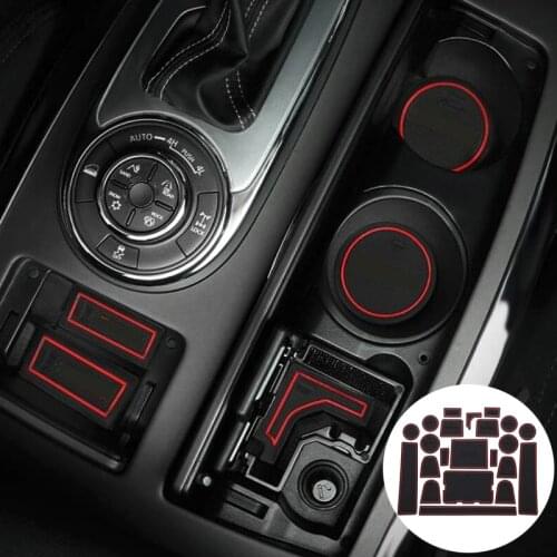 Non-Slip Mat Interior Door Mats For Nissan Patrol Armada Y62 Accessories 2013 2014 2015 2016 2017 With logo