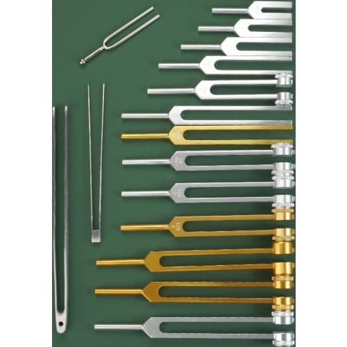 Professional Tuning Fork Medical 256HZ 1024HZ/512hz/4096hz Piano Ear Picking Instrument Standard Tuning 440