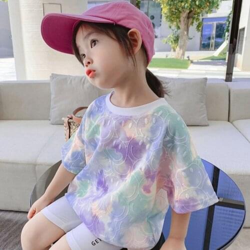 Rabbit Family Girls' Printed T-Shirts