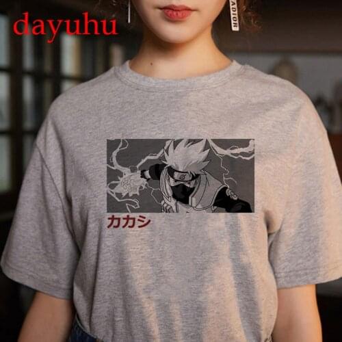 Kakashi Shirt Japanese Anime Cartoon Graphic Tees Men Kawaii Tops Hot Graphic T Shirt Akatsuki Tshirt Funny Unisex T-shirt Male