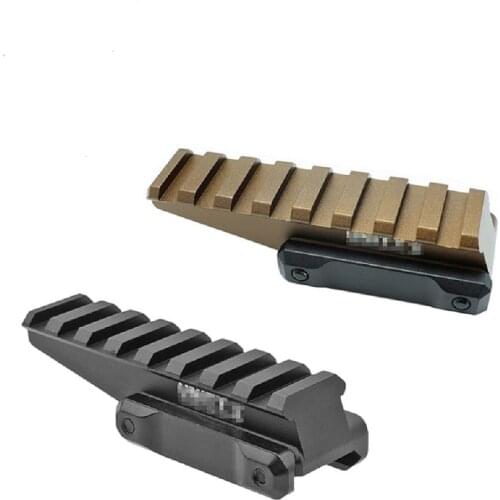 Tactical UN Fast Optic Riser Rail Mount For Hunting Red Dot Reflex Scope Picatinny Mount Accessories KS0036