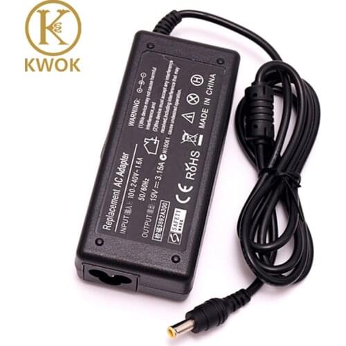 Universal AC Adapter Laptop Charger For Samsung 19V 3.15A 5.5*3.0mm 60W X15 X05 X30 P30 Q35 X05Q70 P30 P20 V20 R20 R45 R100 R428