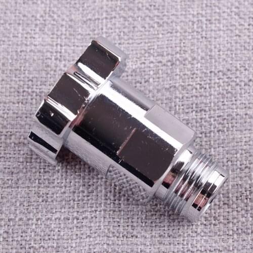 M16*1.5mm Car External Thread fit for PPS Adapter Spray Cup Connector Pot Joints Silver High Quality