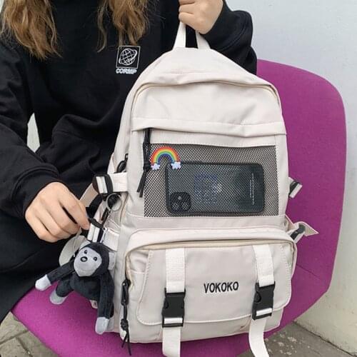 New Woman Backpack Waterproof Nylon Mochila School Backpacks Bag for Teenage Girls High Capacity Laptop Rucksack Couples Bagpack