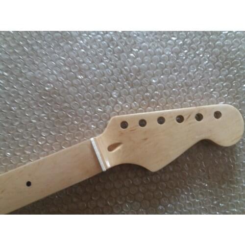 Fretless guitar Neck Replacement 22 Fret Maple for ST style