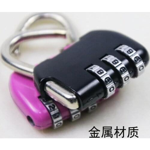 Miaofu ordinary password lock small padlock cabinet lock suitcase backpack zipper lock gym student dormitory lock