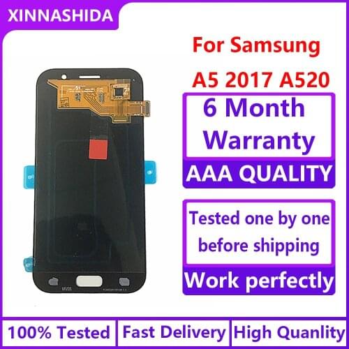 For SAMSUNG GALAXY A5 2017 A520 A520F A520K LCD Display Touch Screen Digitizer Assembly