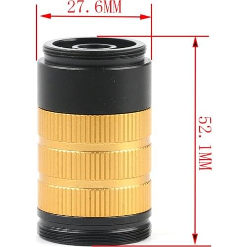 1~50X Continuous Zoom Industrial Video Microscope Camera Lens Surveillance Lens C/CS Mount Long Working Distance