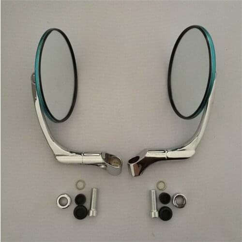 1 Pair Motorcycle Mirrors Side Rear View Mirror